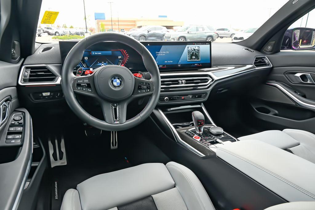 used 2024 BMW M3 car, priced at $90,499