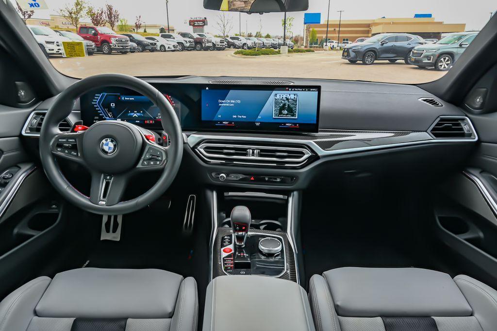 used 2024 BMW M3 car, priced at $90,499
