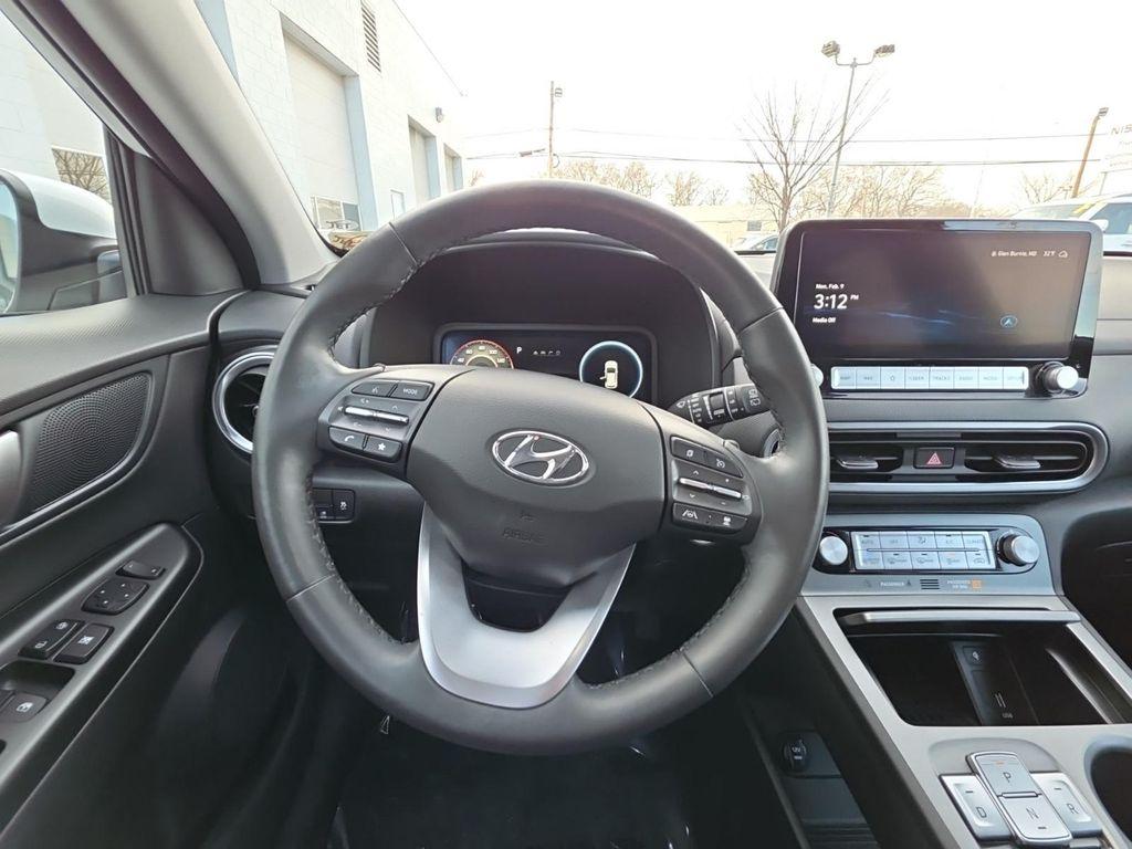 used 2023 Hyundai Kona EV car, priced at $17,495