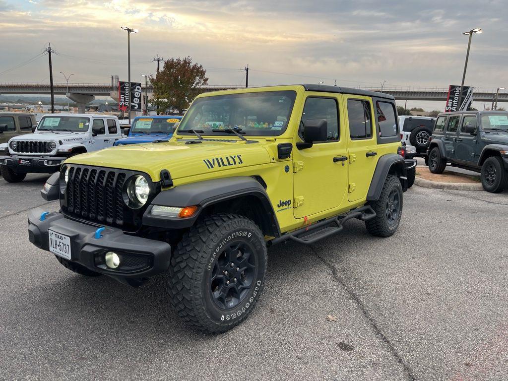 used 2023 Jeep Wrangler 4xe car, priced at $30,221
