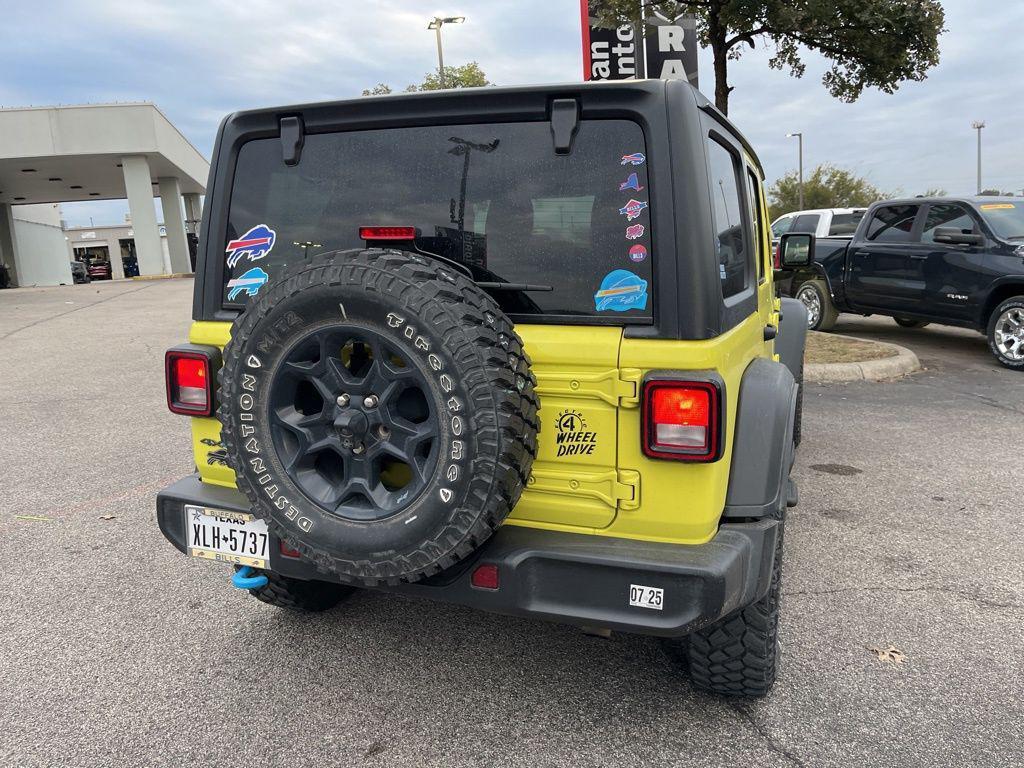 used 2023 Jeep Wrangler 4xe car, priced at $30,221