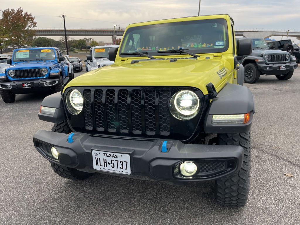used 2023 Jeep Wrangler 4xe car, priced at $30,221