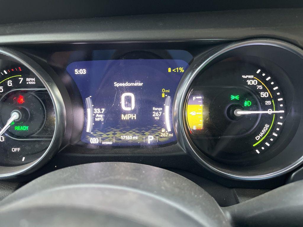 used 2023 Jeep Wrangler 4xe car, priced at $30,221