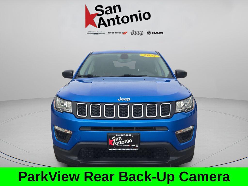 used 2021 Jeep Compass car, priced at $13,999