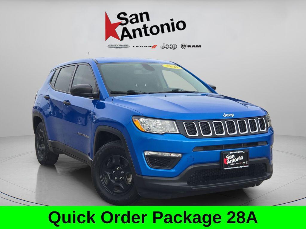 used 2021 Jeep Compass car, priced at $13,999