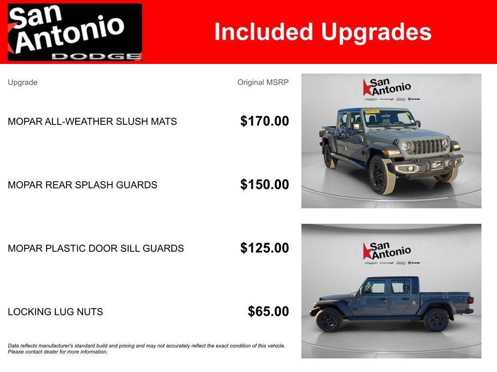 new 2025 Jeep Gladiator car, priced at $43,185