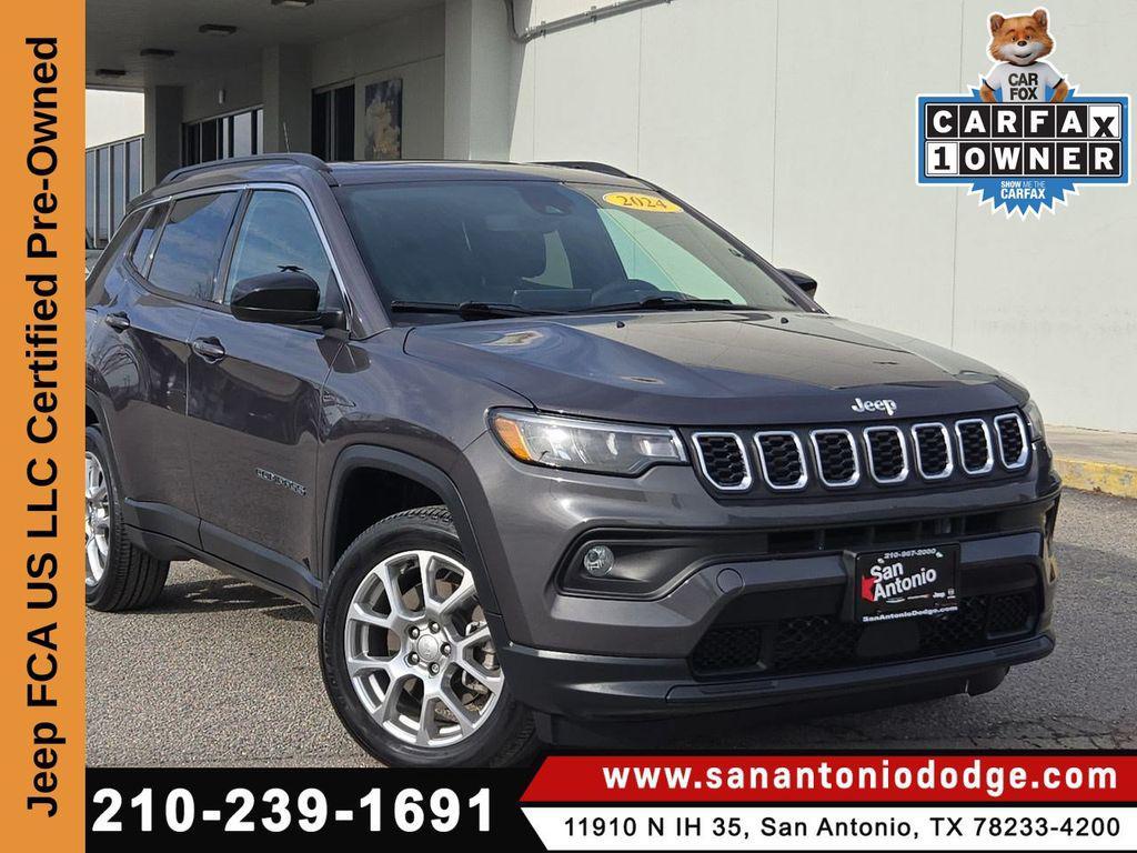 used 2024 Jeep Compass car, priced at $21,944