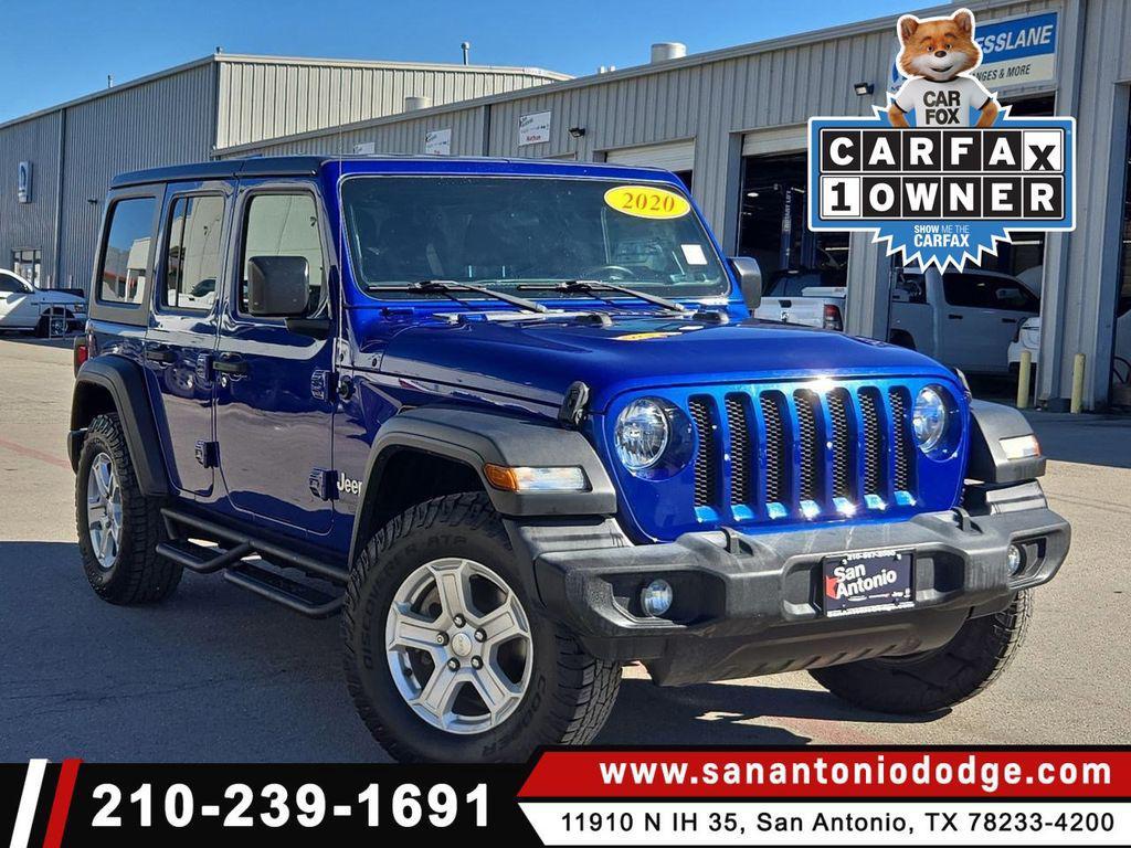 used 2020 Jeep Wrangler Unlimited car, priced at $17,700