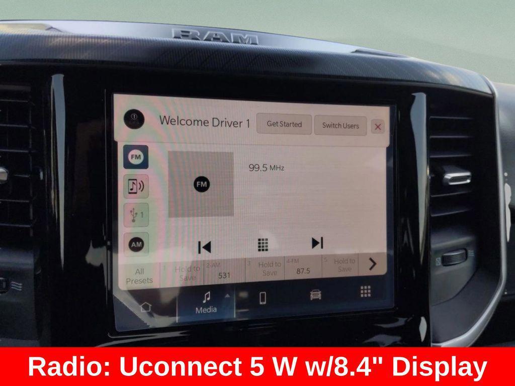 new 2025 Ram 1500 car, priced at $42,663