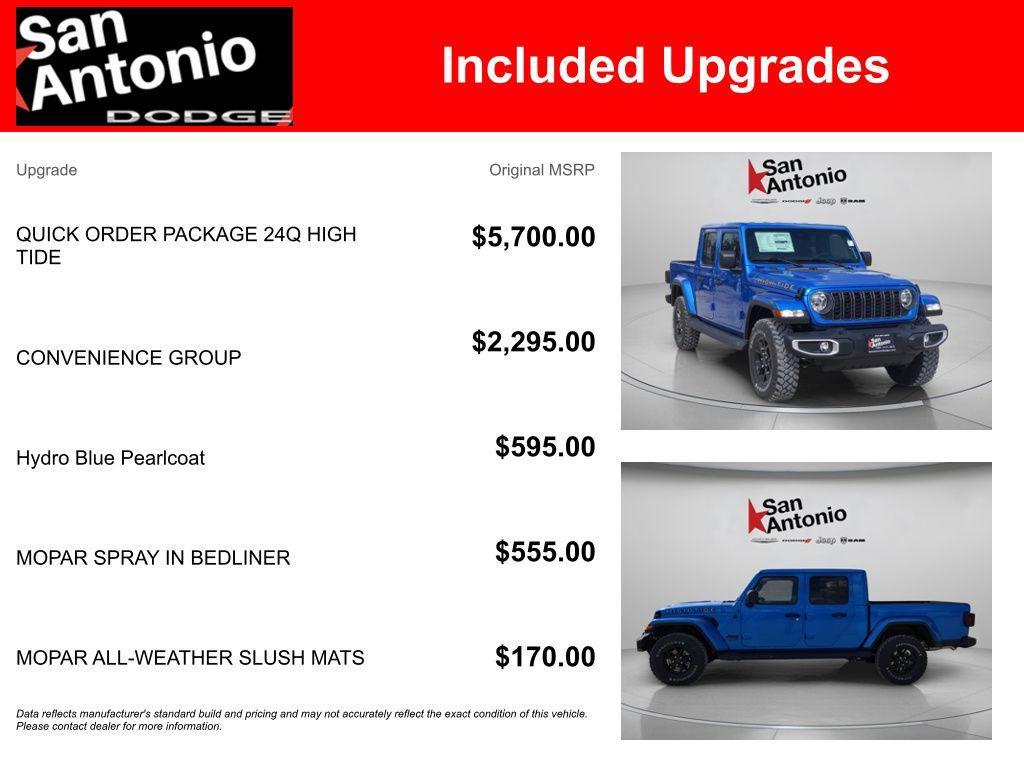 new 2025 Jeep Gladiator car, priced at $42,207