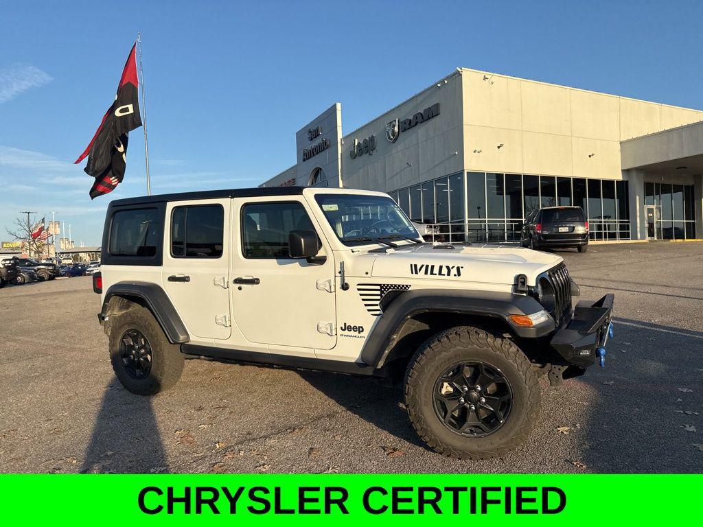 used 2023 Jeep Wrangler 4xe car, priced at $25,296