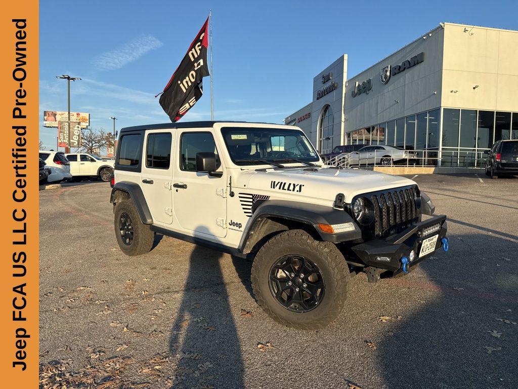 used 2023 Jeep Wrangler 4xe car, priced at $25,296