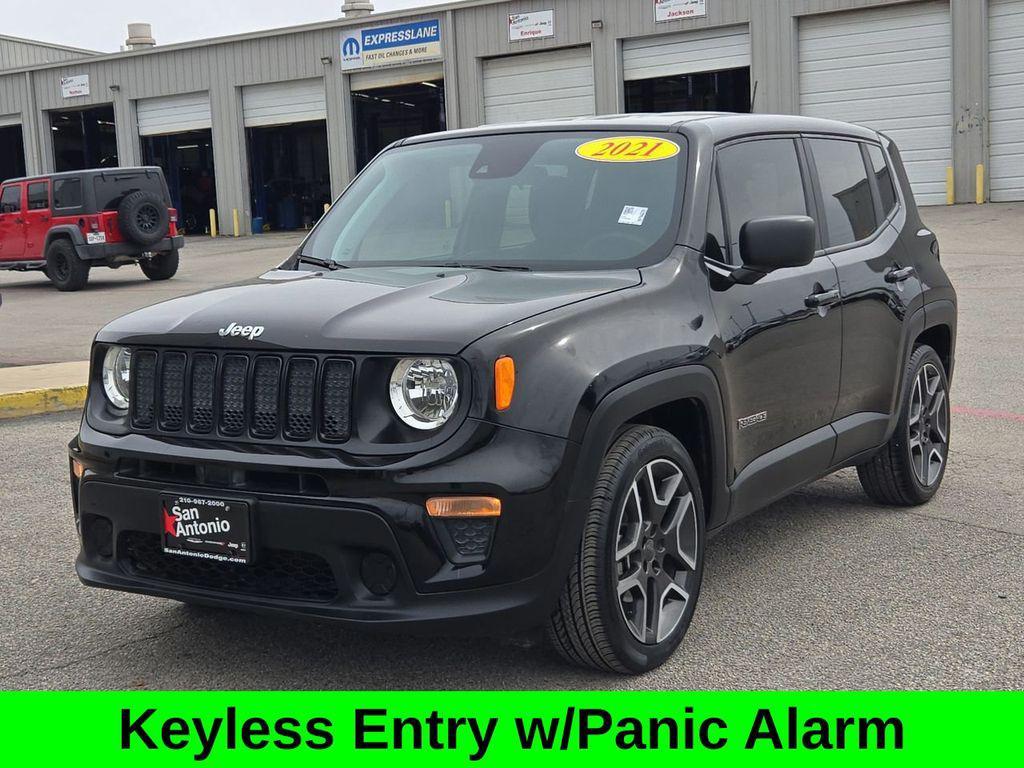 used 2021 Jeep Renegade car, priced at $15,699