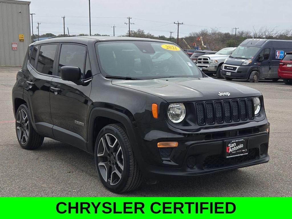 used 2021 Jeep Renegade car, priced at $15,699
