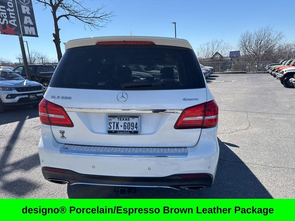 used 2018 Mercedes-Benz GLS 550 car, priced at $20,258