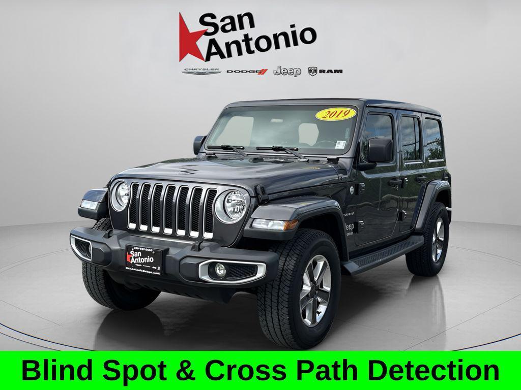used 2019 Jeep Wrangler Unlimited car, priced at $23,695