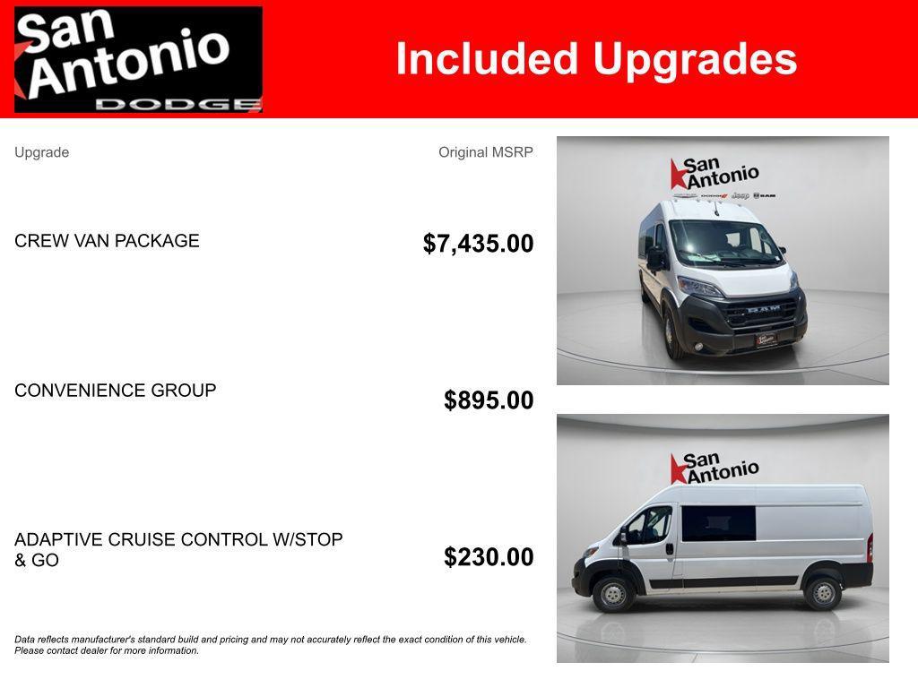 new 2026 Ram ProMaster 2500 car, priced at $55,748
