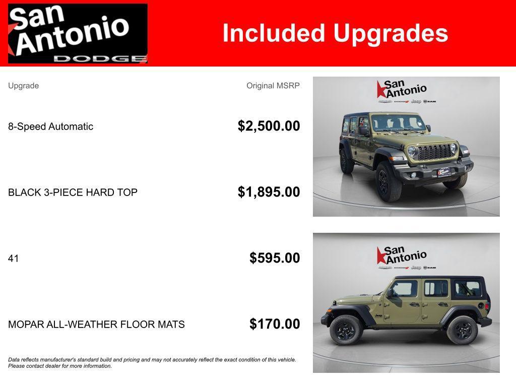 new 2026 Jeep Wrangler car, priced at $36,055