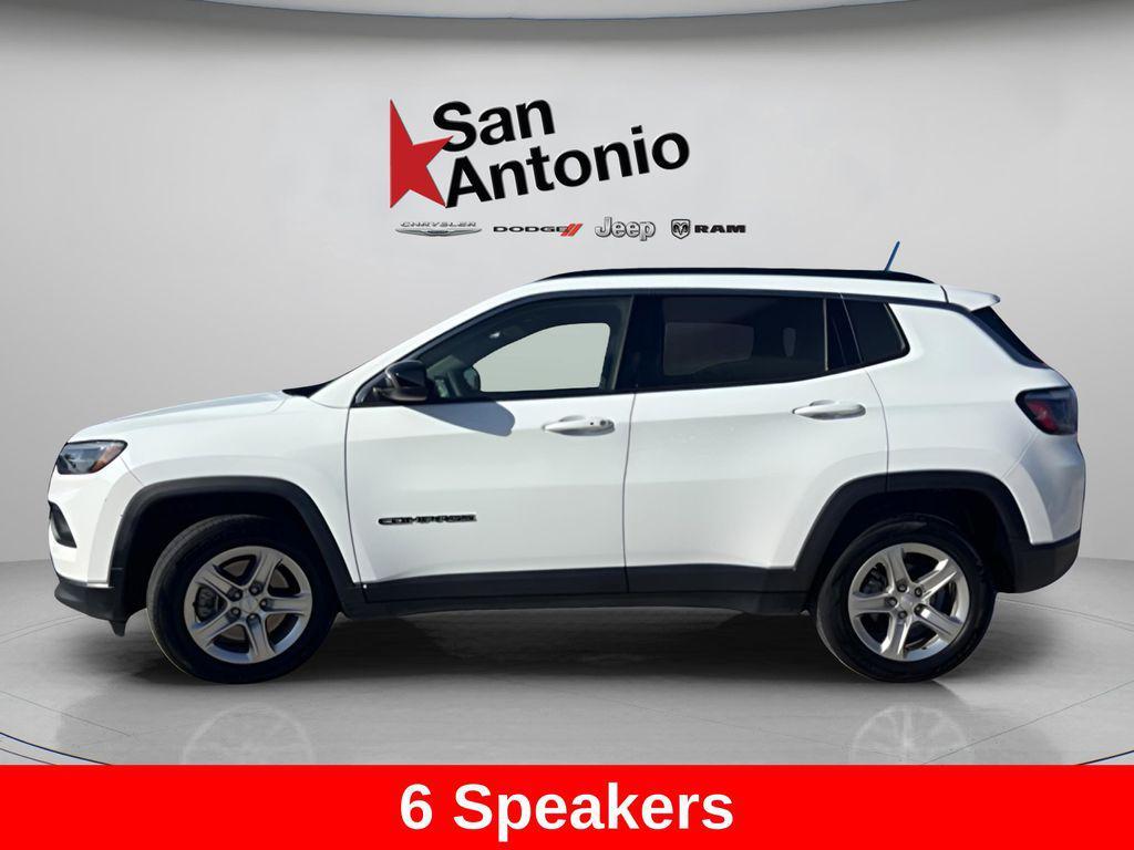 used 2024 Jeep Compass car, priced at $17,999
