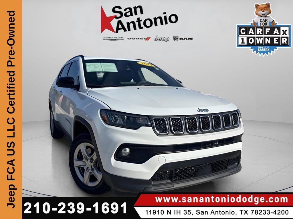 used 2024 Jeep Compass car, priced at $19,658