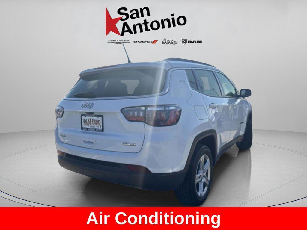 used 2024 Jeep Compass car, priced at $17,999