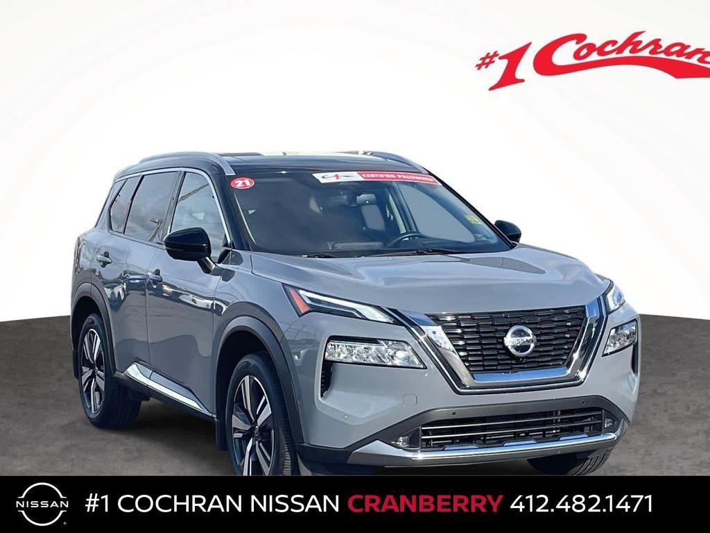 used 2021 Nissan Rogue car, priced at $20,000