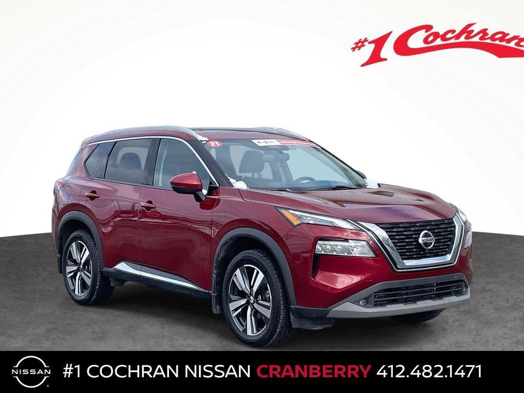 used 2021 Nissan Rogue car, priced at $20,936