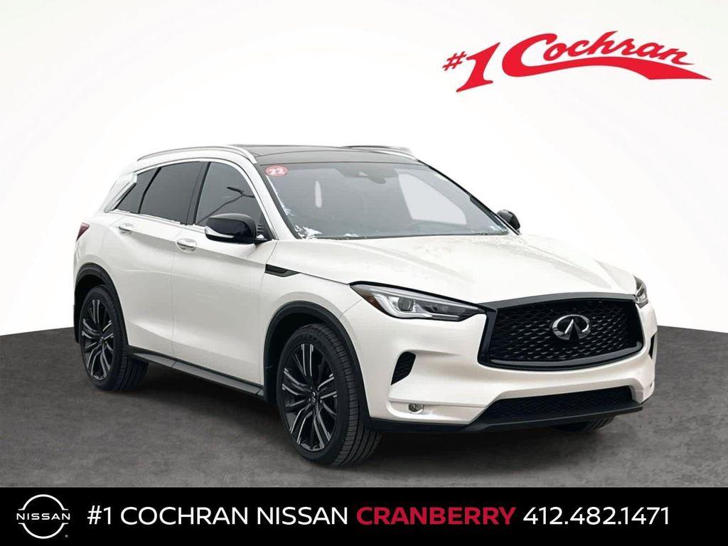 used 2022 INFINITI QX50 car, priced at $20,953