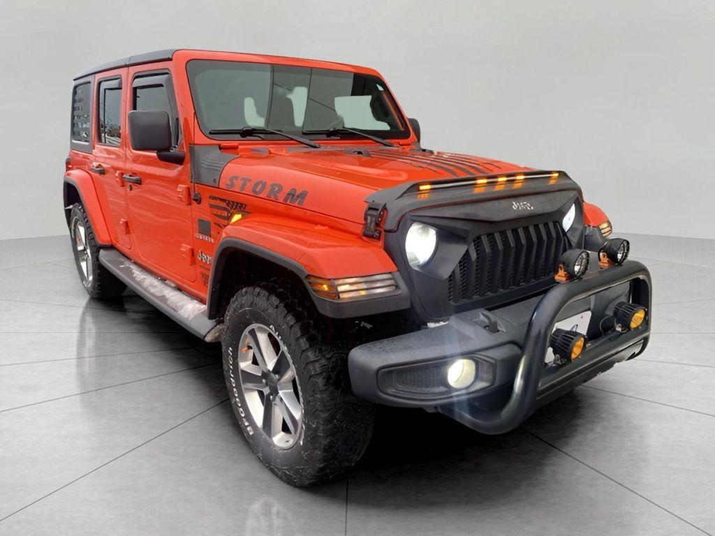 used 2018 Jeep Wrangler Unlimited car, priced at $25,468