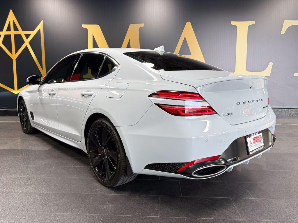 used 2022 Genesis G70 car, priced at $28,976