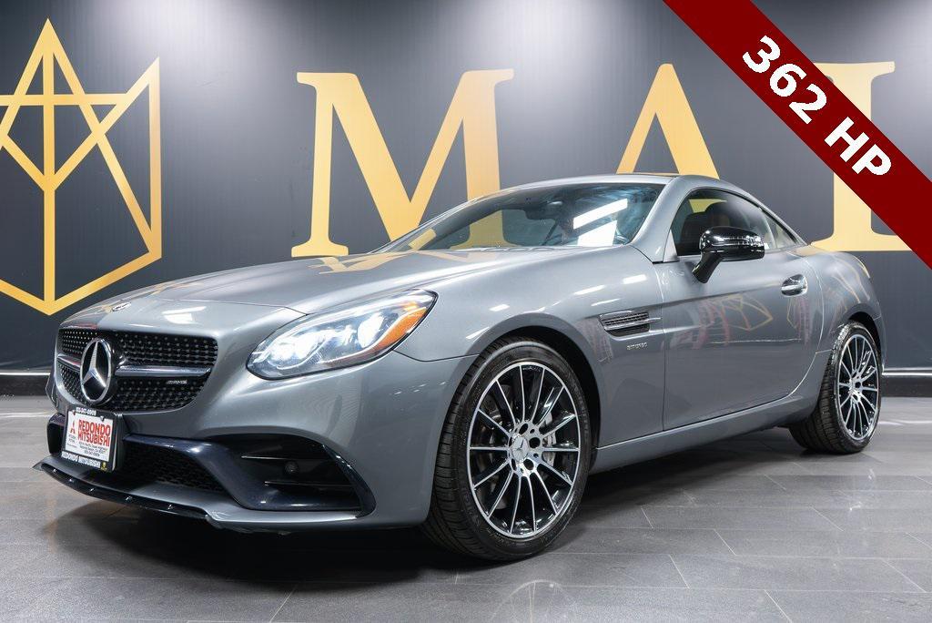 used 2018 Mercedes-Benz AMG SLC 43 car, priced at $26,705