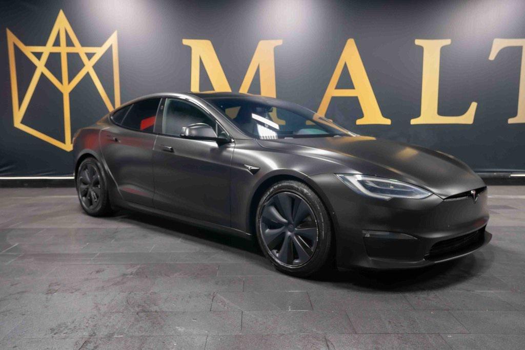 used 2021 Tesla Model S car, priced at $49,989