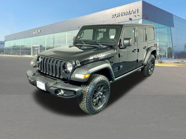 used 2021 Jeep Wrangler Unlimited car, priced at $25,454