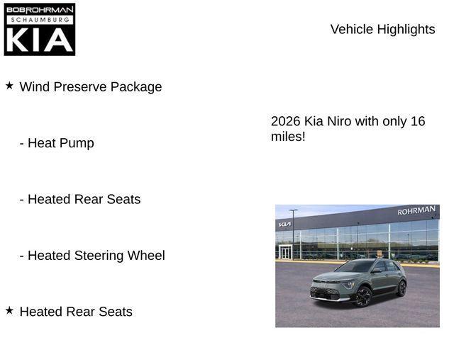 new 2026 Kia Niro EV car, priced at $42,880