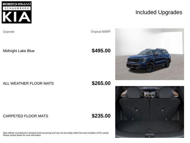 new 2026 Kia Sorento car, priced at $48,619