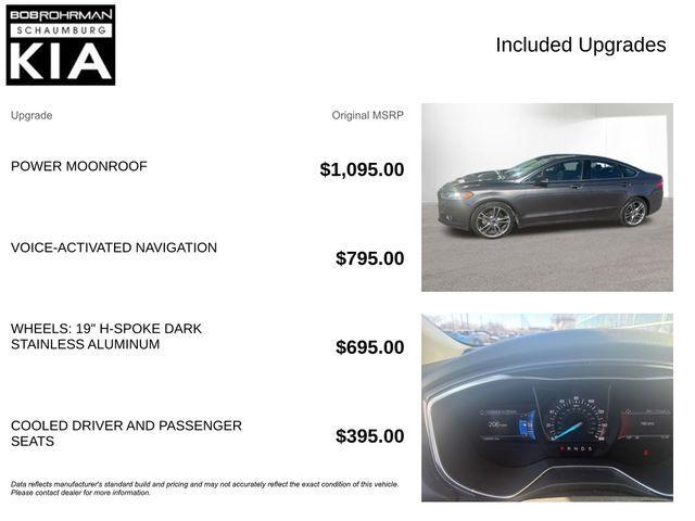 used 2016 Ford Fusion car, priced at $7,998