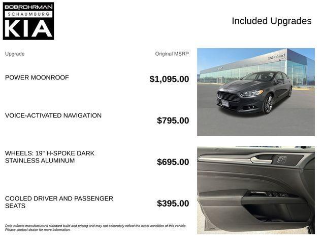 used 2016 Ford Fusion car, priced at $7,400