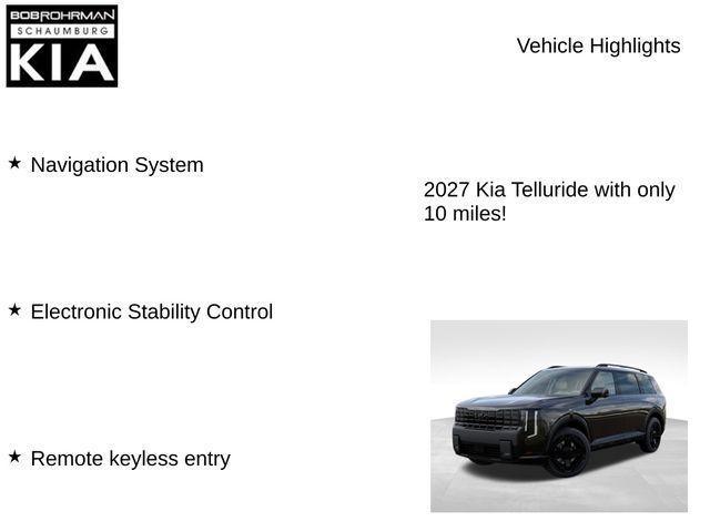 new 2027 Kia Telluride car, priced at $59,925