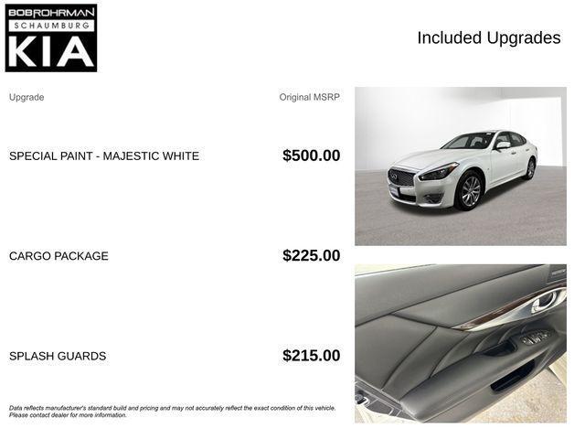 used 2018 INFINITI Q70 car, priced at $17,495