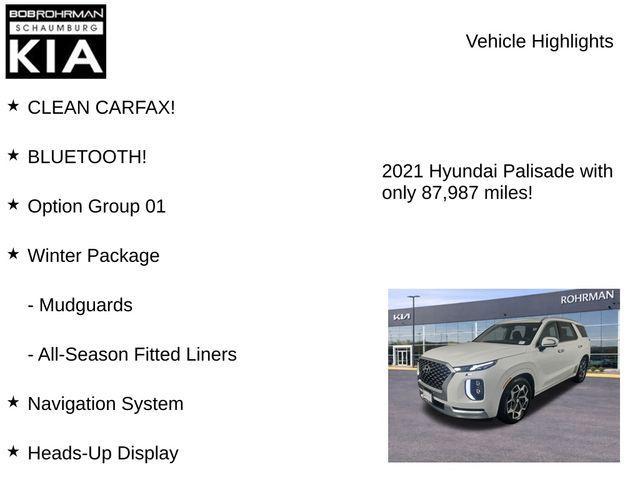 used 2021 Hyundai Palisade car, priced at $25,338