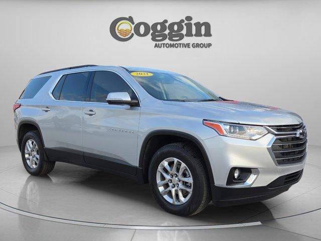 used 2021 Chevrolet Traverse car, priced at $19,288