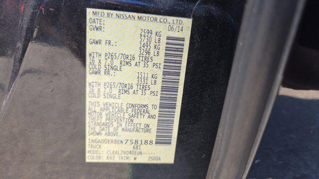 used 2014 Nissan Frontier car, priced at $11,988