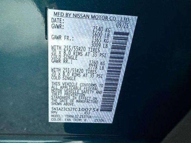 new 2026 Nissan Murano car, priced at $46,323