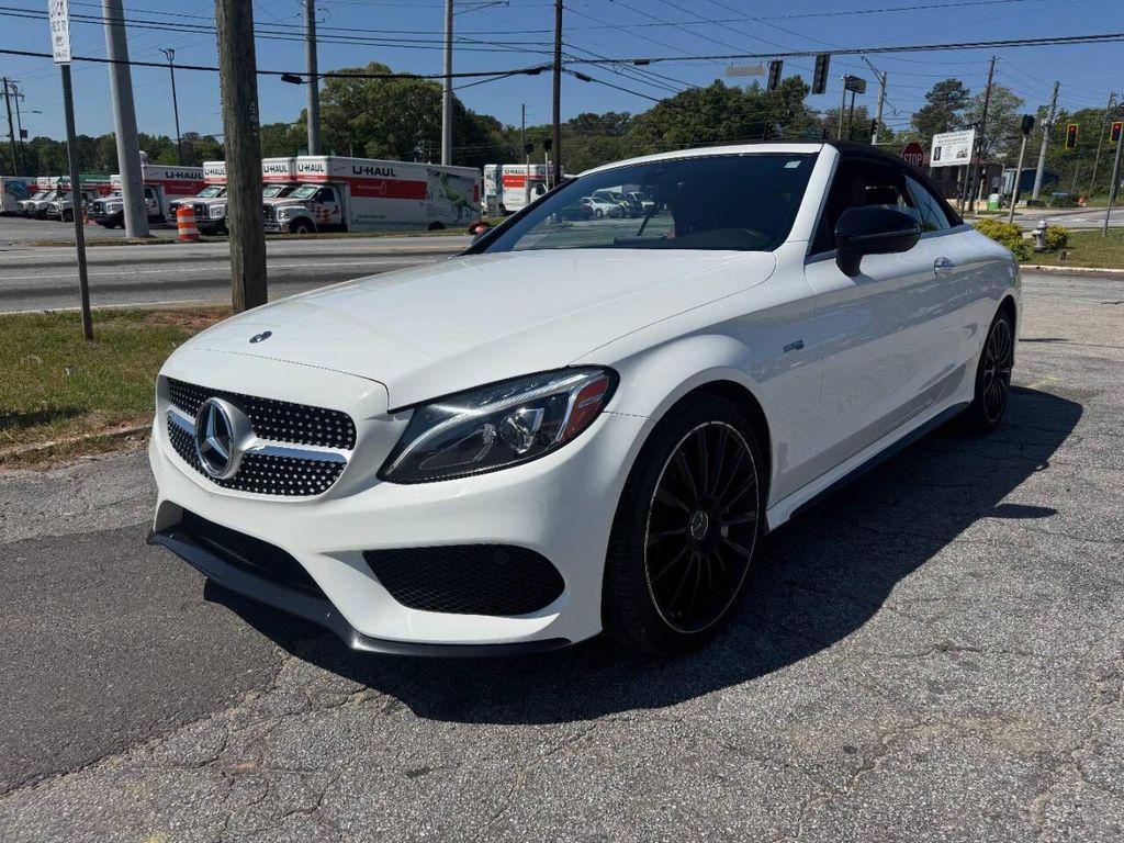 used 2018 Mercedes-Benz AMG C 43 car, priced at $34,999