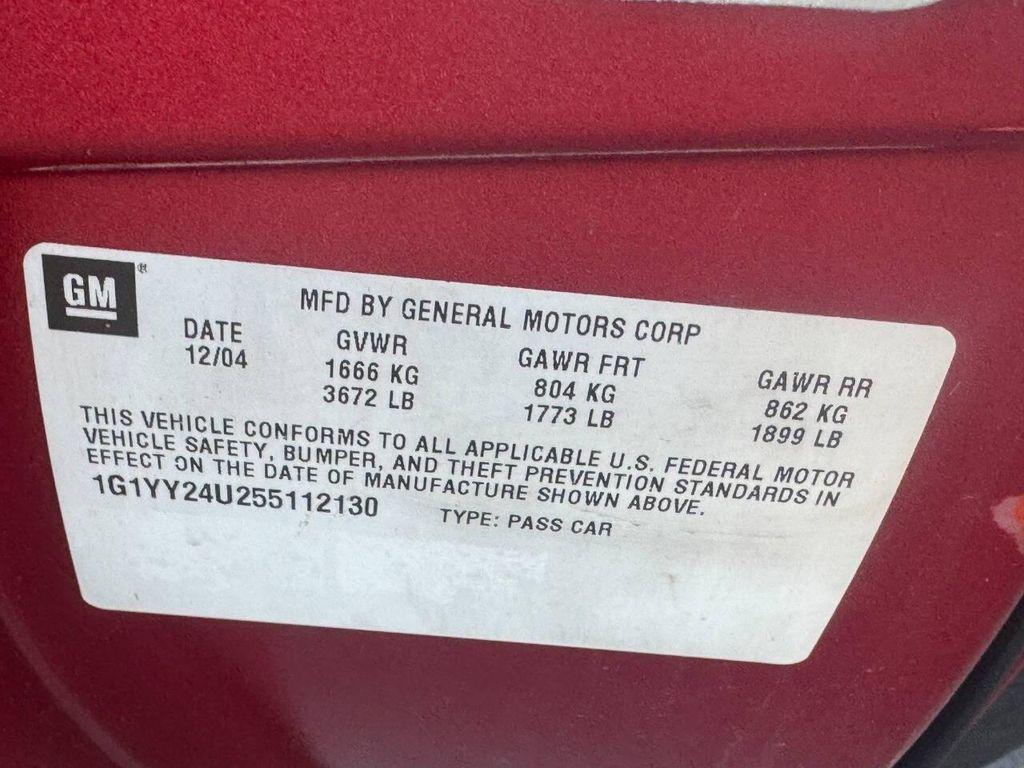 used 2005 Chevrolet Corvette car