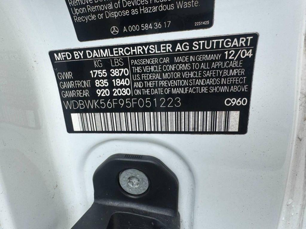 used 2005 Mercedes-Benz SLK-Class car