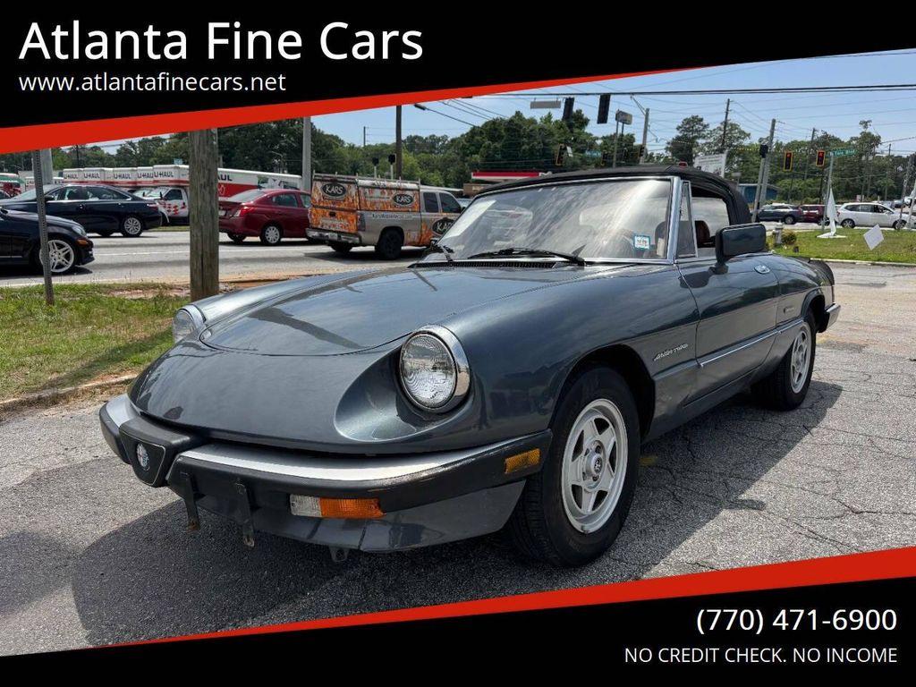 used 1986 Alfa Romeo Spider car