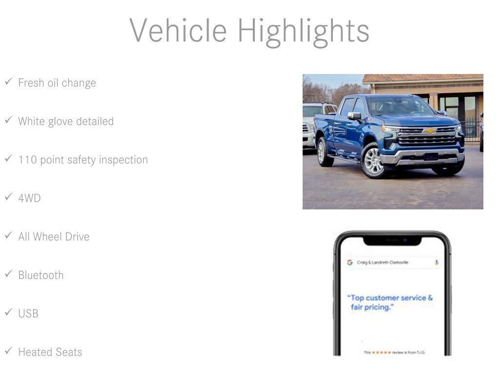 used 2024 Chevrolet Silverado 1500 car, priced at $53,800