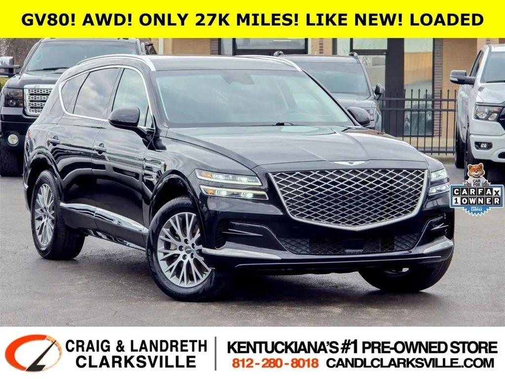 used 2024 Genesis GV80 car, priced at $36,800