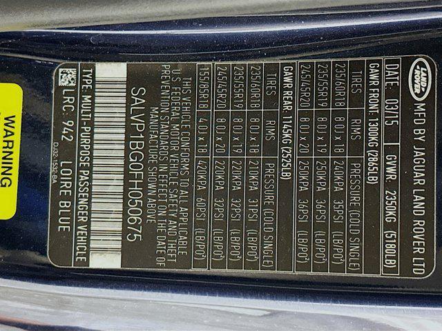 used 2015 Land Rover Range Rover Evoque car, priced at $8,686